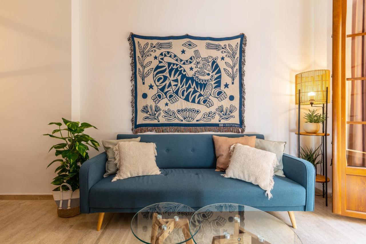 Bright Apartment With Patio And Balconies In The Center Málaga Buitenkant foto