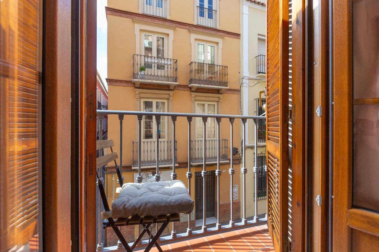Bright Apartment With Patio And Balconies In The Center Málaga Buitenkant foto